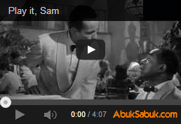 Casablanca filmi ve unutulmaz Play it Sam repliği
