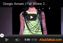 Giorgio Armani | 2014/2015 Sonbahar/Kış Kreasyonu Defilesi