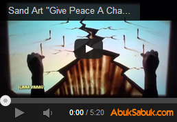 Kum Sanatı - Give Peace A Chance