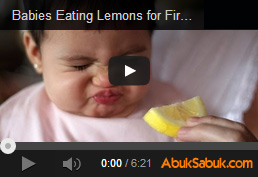 İlk Defa Limon Yiyen Bebekler 